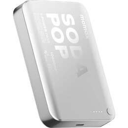 Універсальна мобільна батарея Momax 1-Power Pass 10000mAh 20W Silver (IP166S)