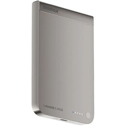 Универсальная мобильная батарея Momax 1-Power S.Pass Qi2 5000mAh 20W Titanium (IP161Q2L)