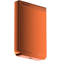 Універсальна мобільна батарея Momax 1-Power S.Pass Qi2 10000mAh 30W Orange (IP162Q2M)