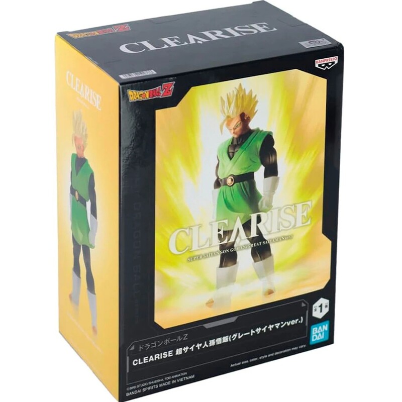Колекційна фігурка Banpresto Dragon Ball Z Clearise Super Saiyan Son Gohan Great Saiyaman (BP19276P)