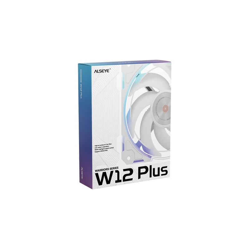 Вентилятор Alseye W12-Plus-W ARGB White (AS.04.07.0067)