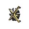 Фото - Вентилятор Alseye X12 Push Golden ARGB (AS.04.03.0024) | click.ua