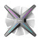 Фото - Вентилятор Alseye X12 Push Gray ARGB (AS.04.03.0022) | click.ua