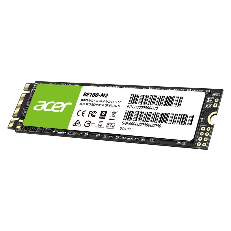 Накопитель SSD 2TB Acer RE100 M.2 2280 SATA III 3D NAND TLC (BL.9BWWA.116)