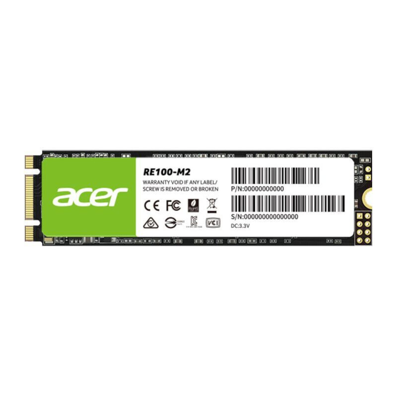 Накопитель SSD 2TB Acer RE100 M.2 2280 SATA III 3D NAND TLC (BL.9BWWA.116)