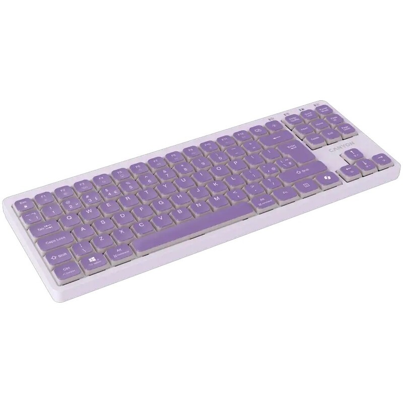 Клавіатура Canyon OnType 10 Violet (CNS-HKB10V)