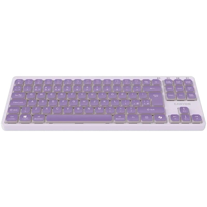 Клавіатура Canyon OnType 10 Violet (CNS-HKB10V)