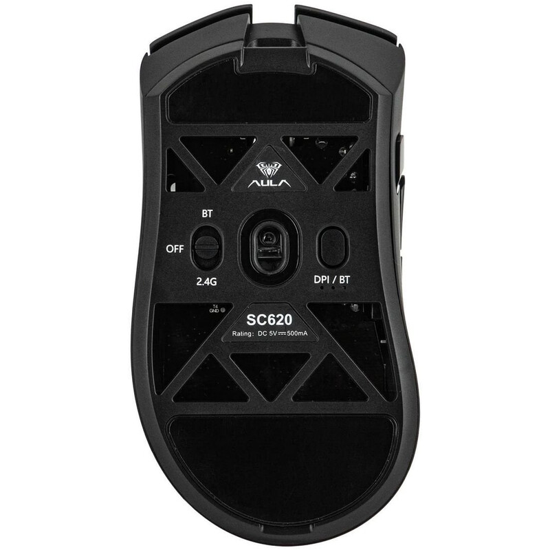 Миша бездротова Aula SC620 Black (6978080505521)