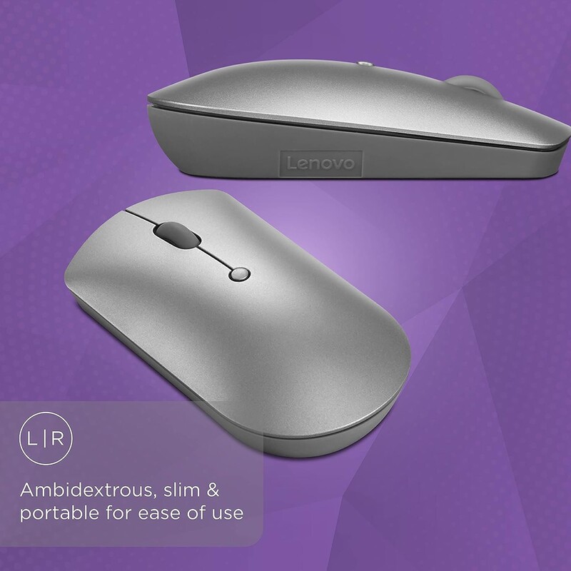 Мышь беспроводная Lenovo 600 BT Silent Mouse Iron Grey (GY50X88832)