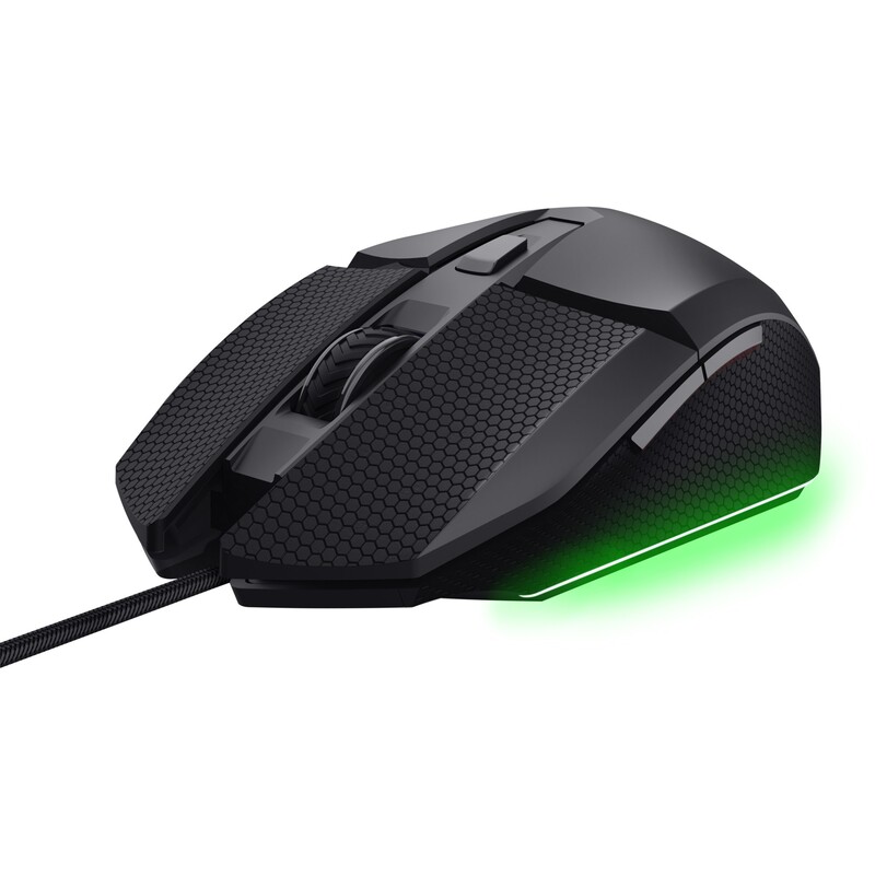 Миша Trust GXT 121 Felox+ Illuminated Gaming Mouse Black (25603)