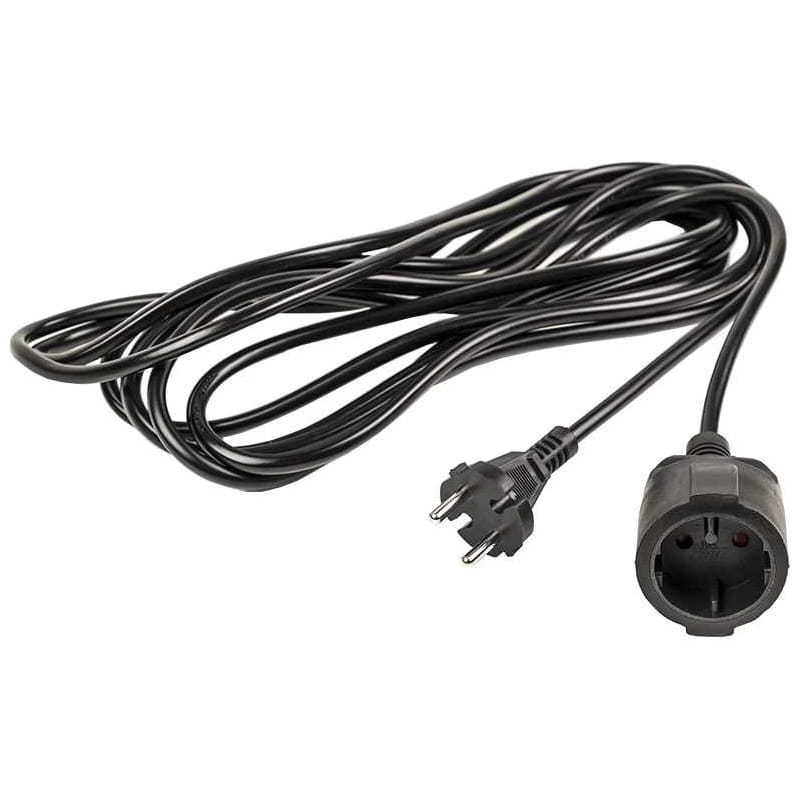 Удлинитель PowerPlant JY-3021/5 (PPEA08M50S1) 1 розетка, 5 м, черный