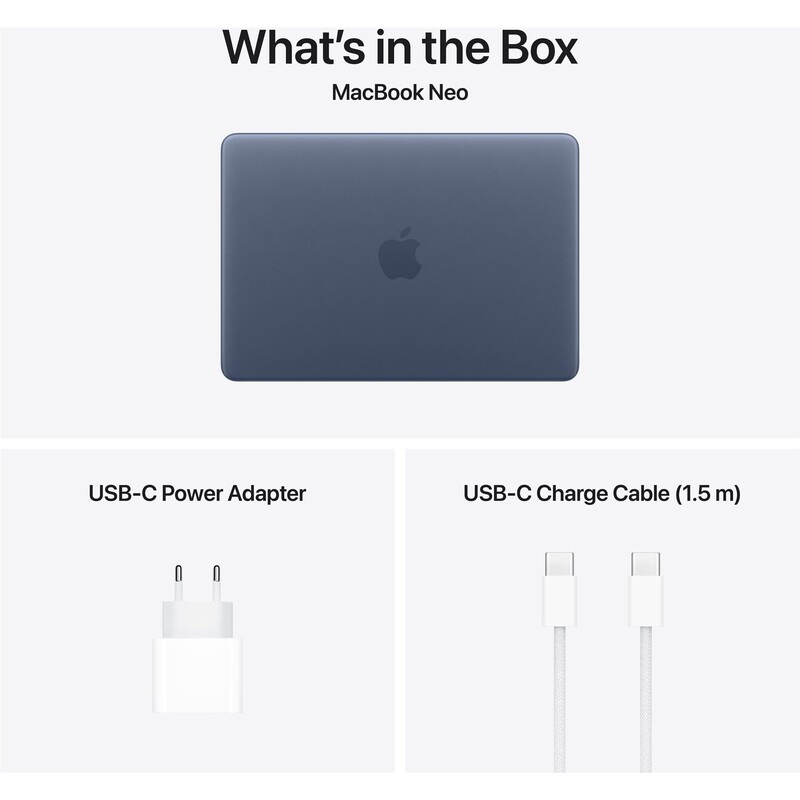 Ноутбук Apple MacBook Neo 13" A18 Pro 8/256GB 2026 (MHFF4UA/A) Indigo