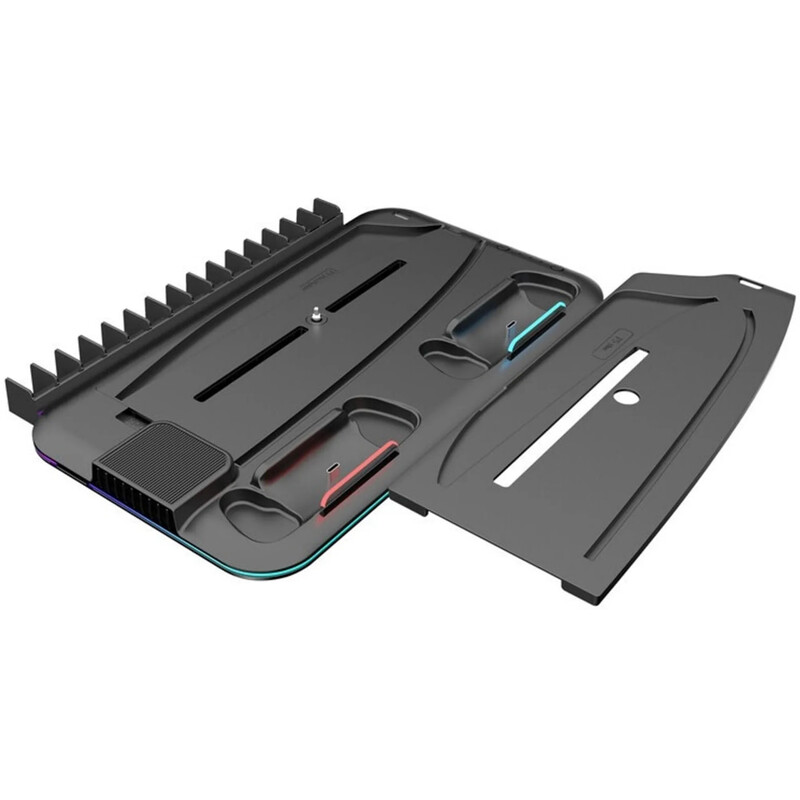 Мультифункциональная зарядная подставка Canyon CS-51 для PS5 Black (CND-CSPS5B-1)