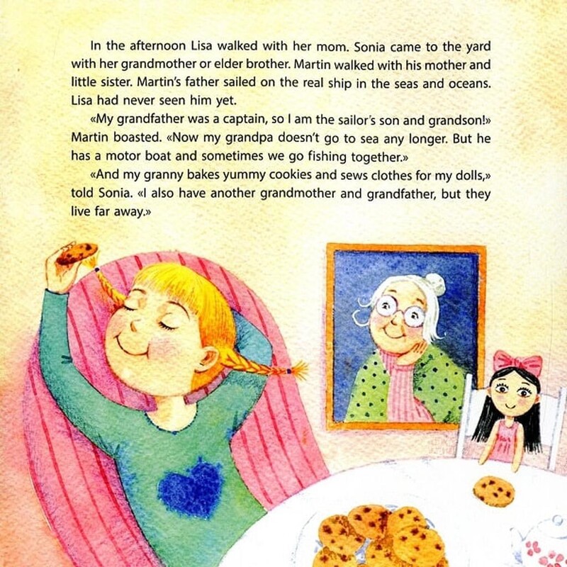 Лиза и друзья. Lisa and Friends. Двуязычные книги. Комплект из 2-х книг / Александра Орлова