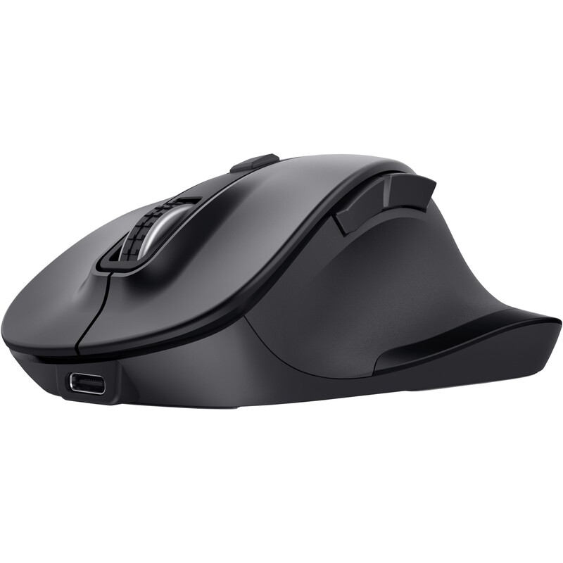 Миша бездротова Trust Fyda Multi-device Wireless Mouse Black (25708)