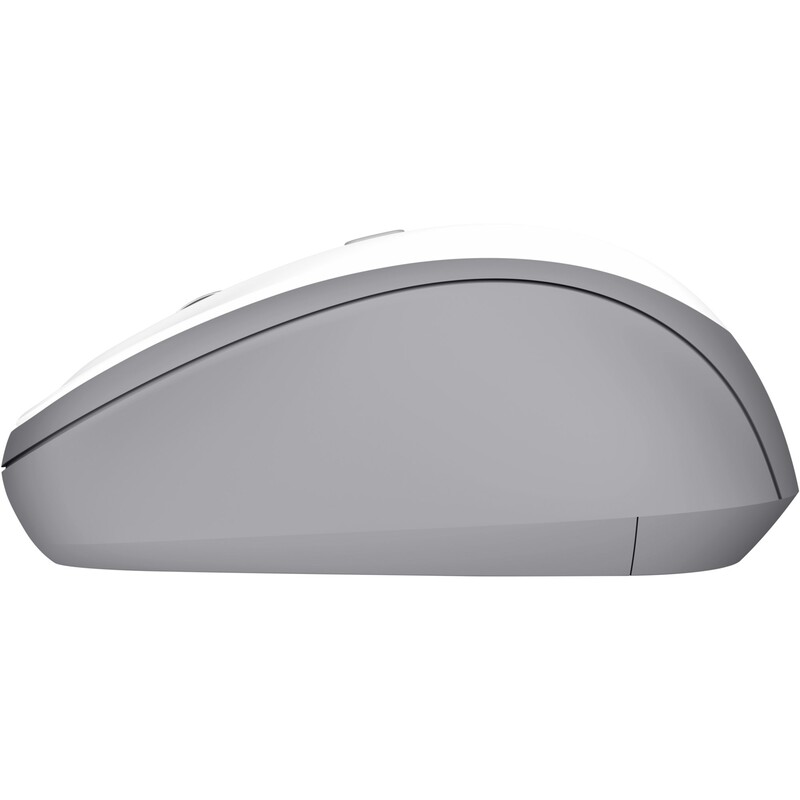 Миша Trust Yvi+ Silent White (25513)