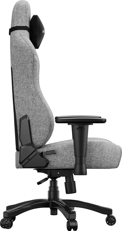 Крісло для геймерів Anda Seat Phantom 4 L Gray Fabric (AD18YSD-72-G-F-G01)