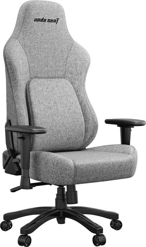 Крісло для геймерів Anda Seat Phantom 4 L Gray Fabric (AD18YSD-72-G-F-G01)