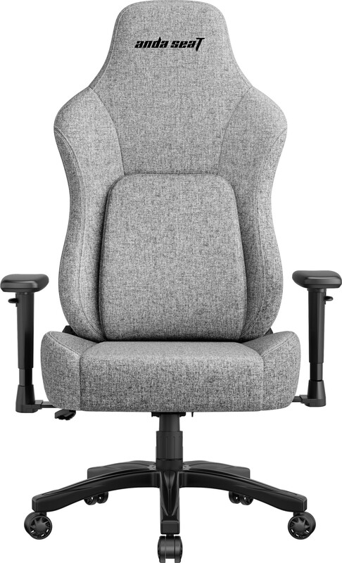 Крісло для геймерів Anda Seat Phantom 4 L Gray Fabric (AD18YSD-72-G-F-G01)