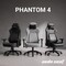 Фото - Крісло для геймерів Anda Seat Phantom 4 L Gray Fabric (AD18YSD-72-G-F-G01) | click.ua