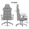 Фото - Крісло для геймерів Anda Seat Phantom 4 L Gray Fabric (AD18YSD-72-G-F-G01) | click.ua