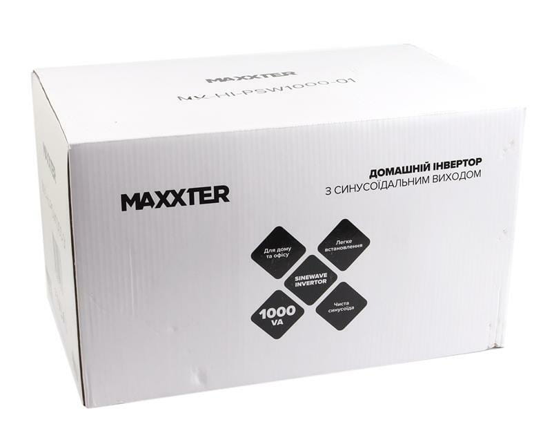 ИБП Maxxter MX-HI-PSW1000-01 1000VA, Lin.int., 2xEURO