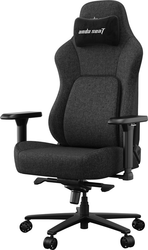Крісло для геймерів Anda Seat Phantom 4 Pro L Black Fabric (AD18YSDC-72-B-F-B02)