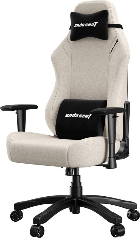 Крісло для геймерів Anda Seat Luna Size L Ivory Fabric (AD18-44-I-F)