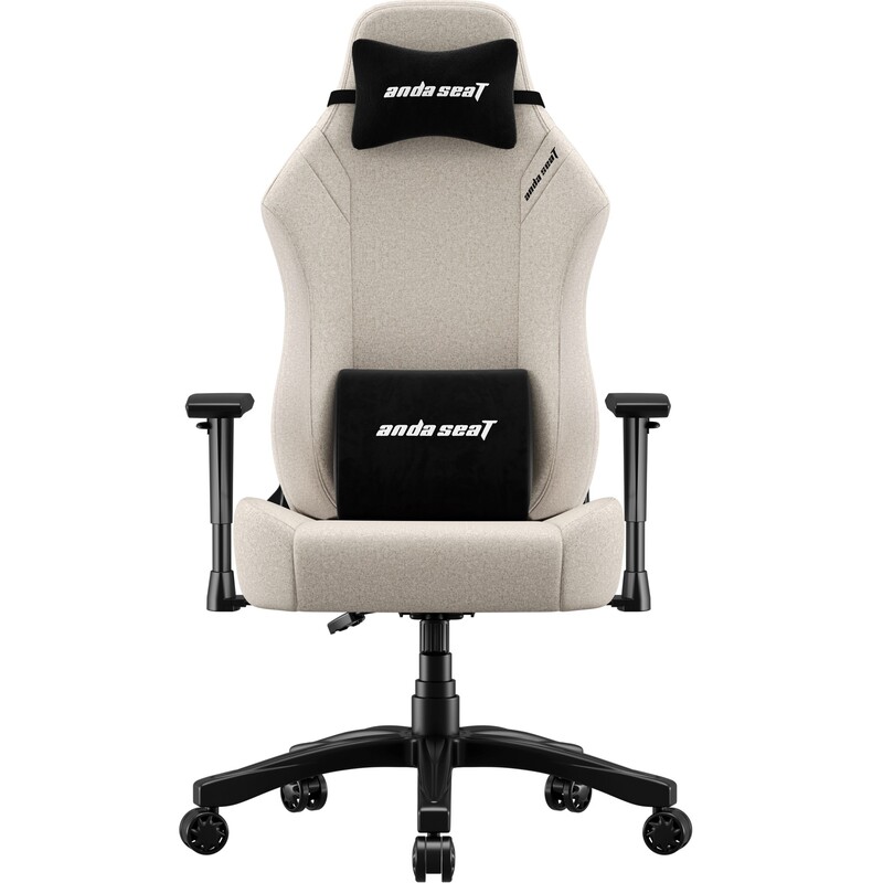 Крісло для геймерів Anda Seat Luna Size L Ivory Fabric (AD18-44-I-F)