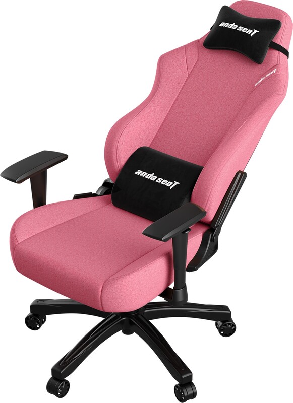 Кресло для геймеров Anda Seat Luna Size L Pink Fabric (AD18-44-P-F)