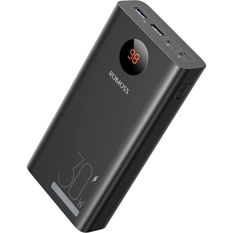Універсальна мобільна батарея Romoss PEA30 30000mAh 30W Black (PEA30-292-2111H)