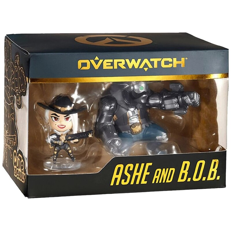 Колекційна фігурка Blizzard Overwatch Ashe & B.O.B. Cute But Deadly (B63743)