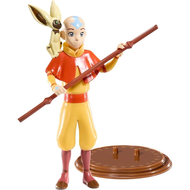 Колекційна фігурка Noble Collection Avatar The Last Airbender Aang Bendyfig (NN8805)