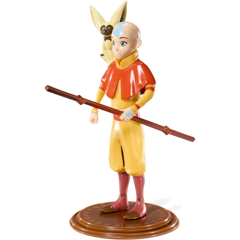Колекційна фігурка Noble Collection Avatar The Last Airbender Aang Bendyfig (NN8805)