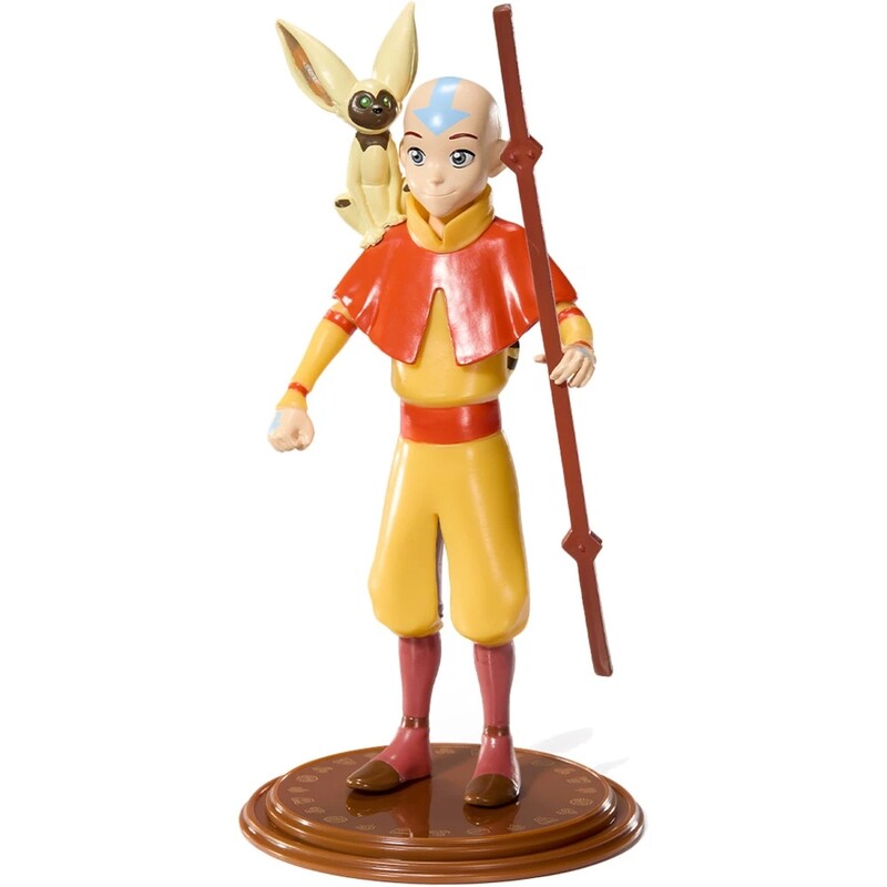 Колекційна фігурка Noble Collection Avatar The Last Airbender Aang Bendyfig (NN8805)