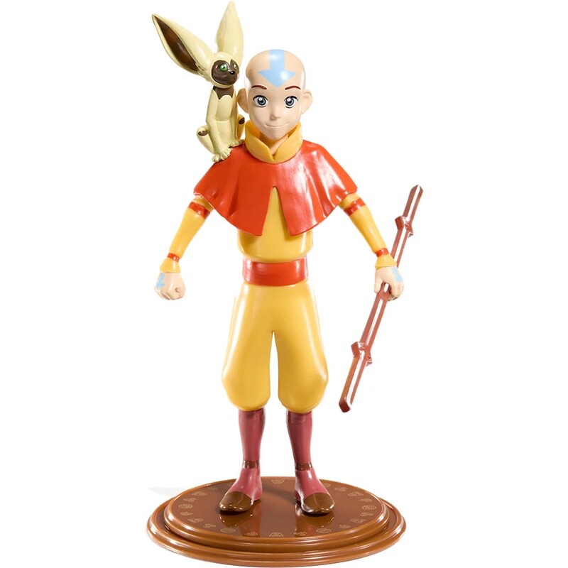 Колекційна фігурка Noble Collection Avatar The Last Airbender Aang Bendyfig (NN8805)