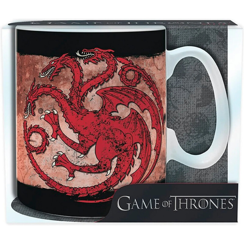 Чашка Abystyle Game of Thrones Fire and Blood Targaryen 460 мл (ABYMUG066)