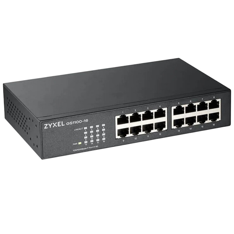 Коммутатор ZYXEL GS1100-16E (GS1100-16E-EU0101F)