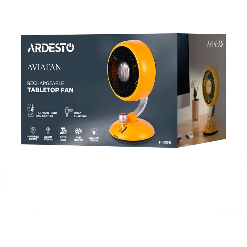 Вентилятор Ardesto AviaFan FT-F3600Y