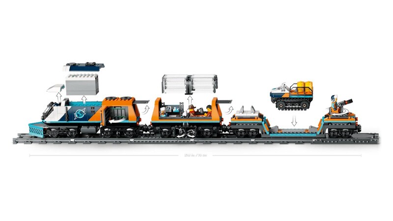 Конструктор LEGO City Арктический исследовательский экспресс (60470)