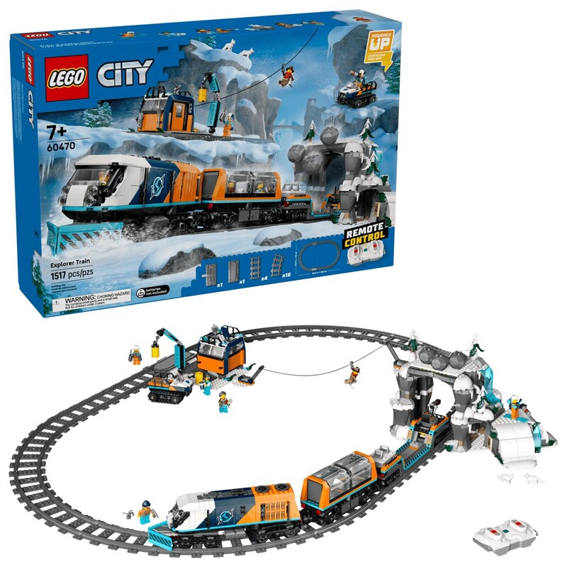 Конструктор LEGO City Арктический исследовательский экспресс (60470)
