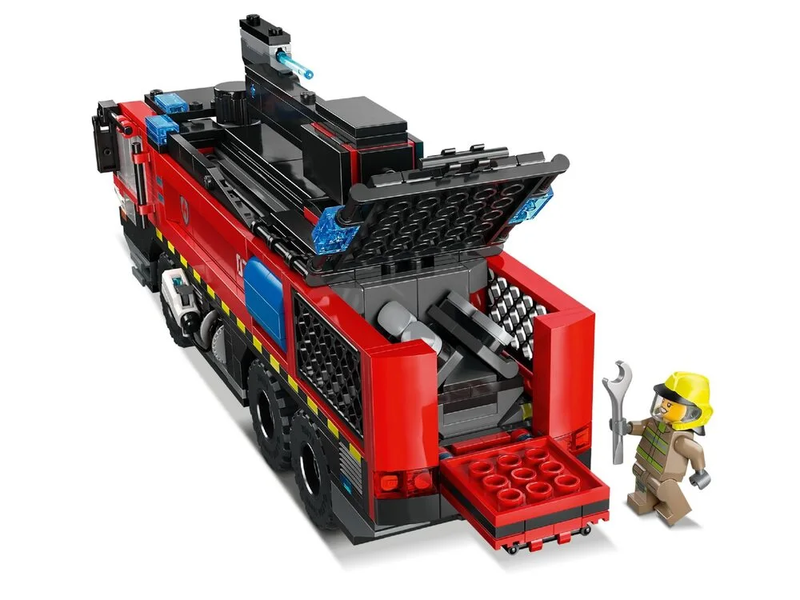 Конструктор LEGO City Пожарный грузовик в аэропорту (60499)