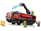 Фото - Конструктор LEGO City Пожарный грузовик в аэропорту (60499) | click.ua