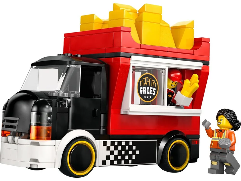 Конструктор LEGO City Грузовик с картофелем фри (60488)