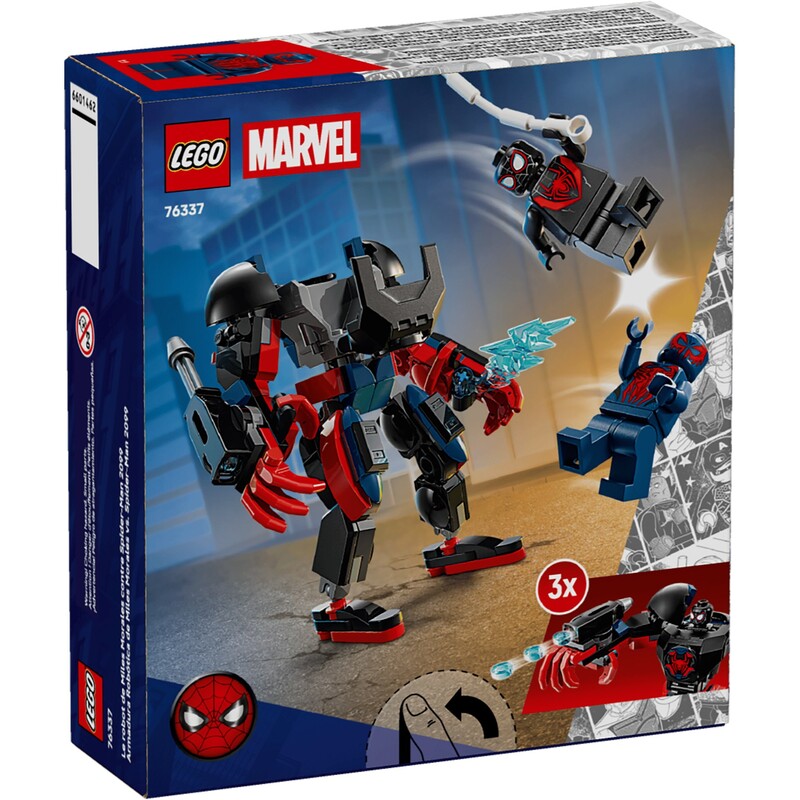 Конструктор LEGO Marvel Super Heroes Робот Майлза Моралеза vs Человек-паук 2099 (76337)