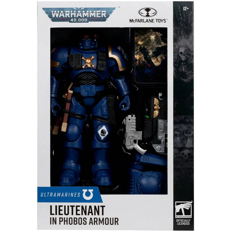Колекційна фігурка McFarlane Warhammer 40K Lieutenant In Phobos Armor Space Marine 7IN WV1 (10906)