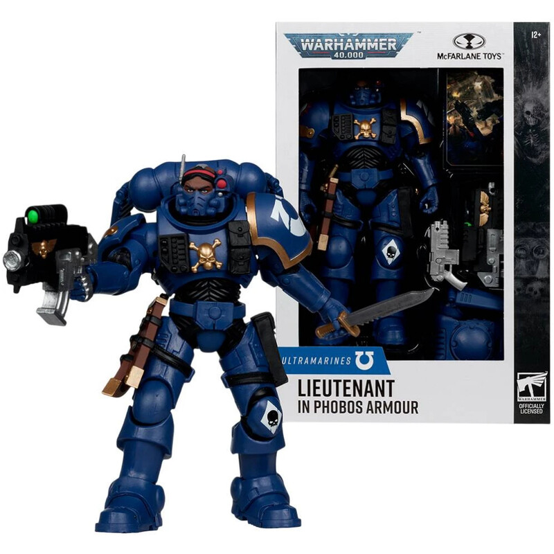 Колекційна фігурка McFarlane Warhammer 40K Lieutenant In Phobos Armor Space Marine 7IN WV1 (10906)