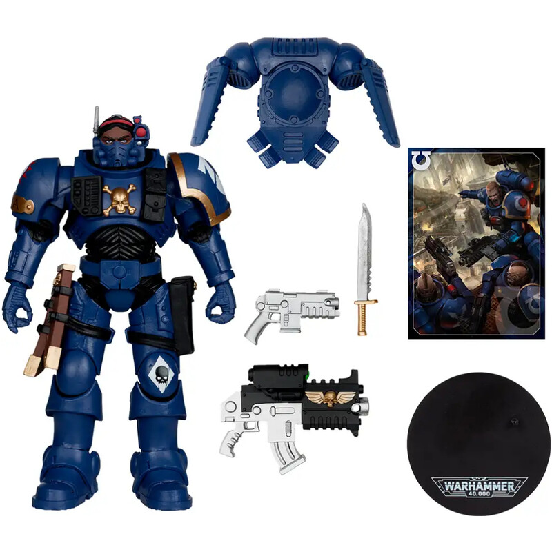 Колекційна фігурка McFarlane Warhammer 40K Lieutenant In Phobos Armor Space Marine 7IN WV1 (10906)