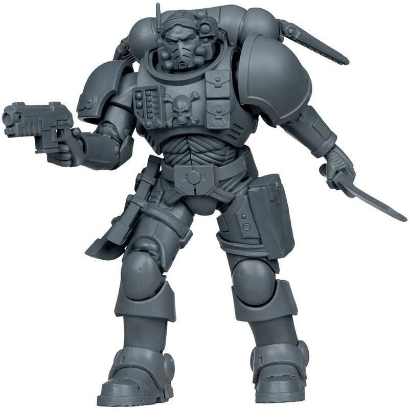Коллекционная фигурка McFarlane Warhammer 40K Lieutenant In Phobos Armor Space Marine AP 7IN WV1 (10907)