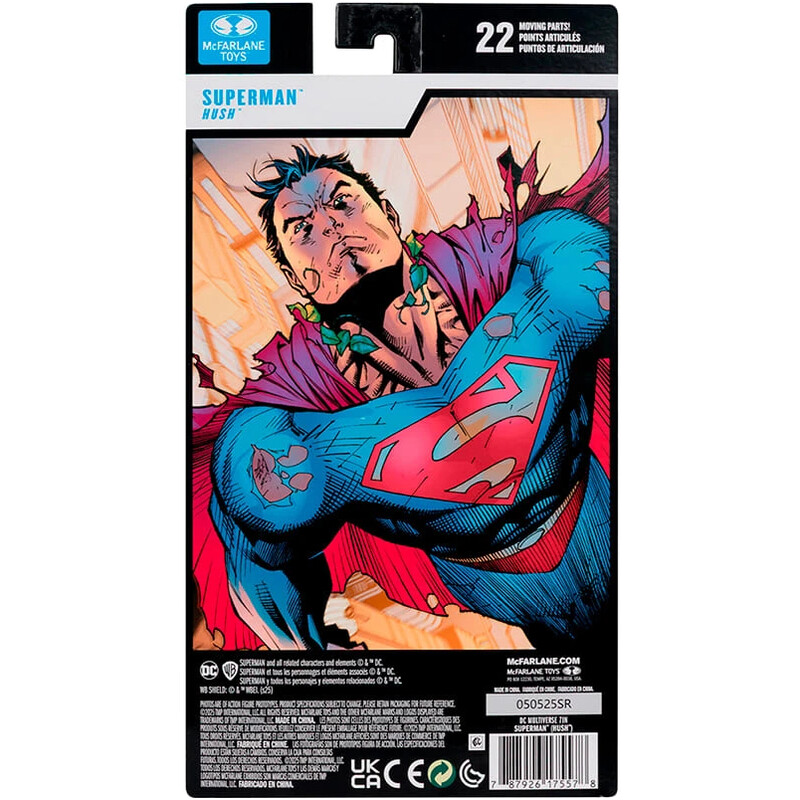 Коллекционная фигурка McFarlane DC Comics Superman Hush 7IN (17557)
